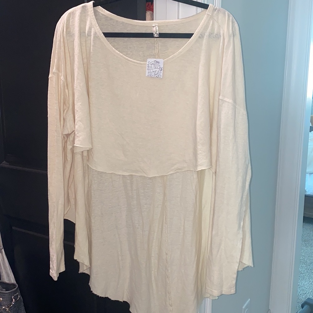 Free people crop top shirt